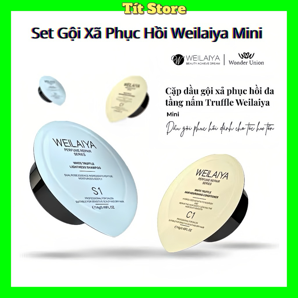 Test Dầu Gội Xã Weilaiya Elawell Mini Công Nghệ Petide Suông Mượt Kích Mọc Giảm Rụng xài thử tiện ma