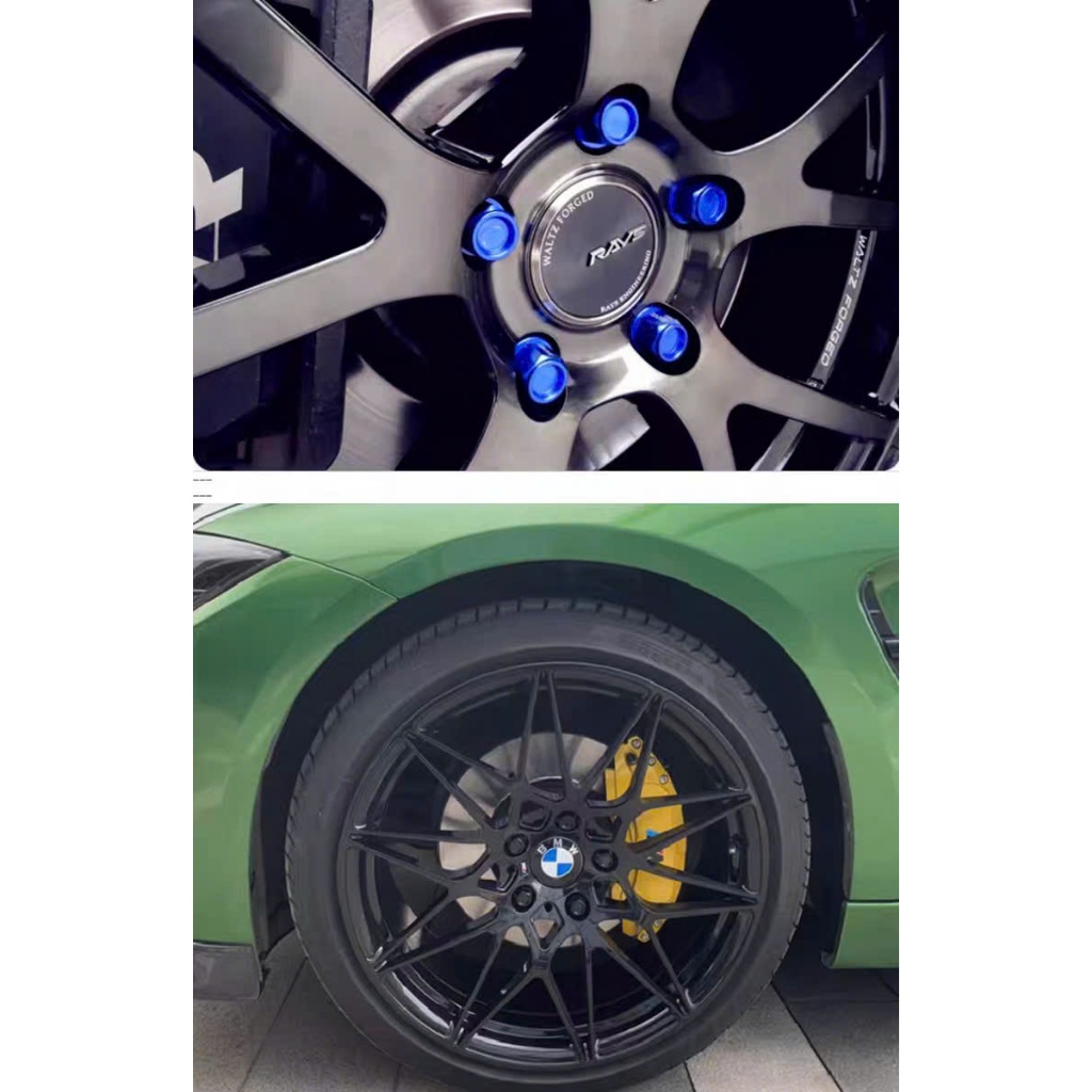 Bộ 20 ốc tắc kê ren dài bắt bánh xe ô tô, ốc bắt bánh xe ô tô Mercedes, BMW, Audi, Volkswagen