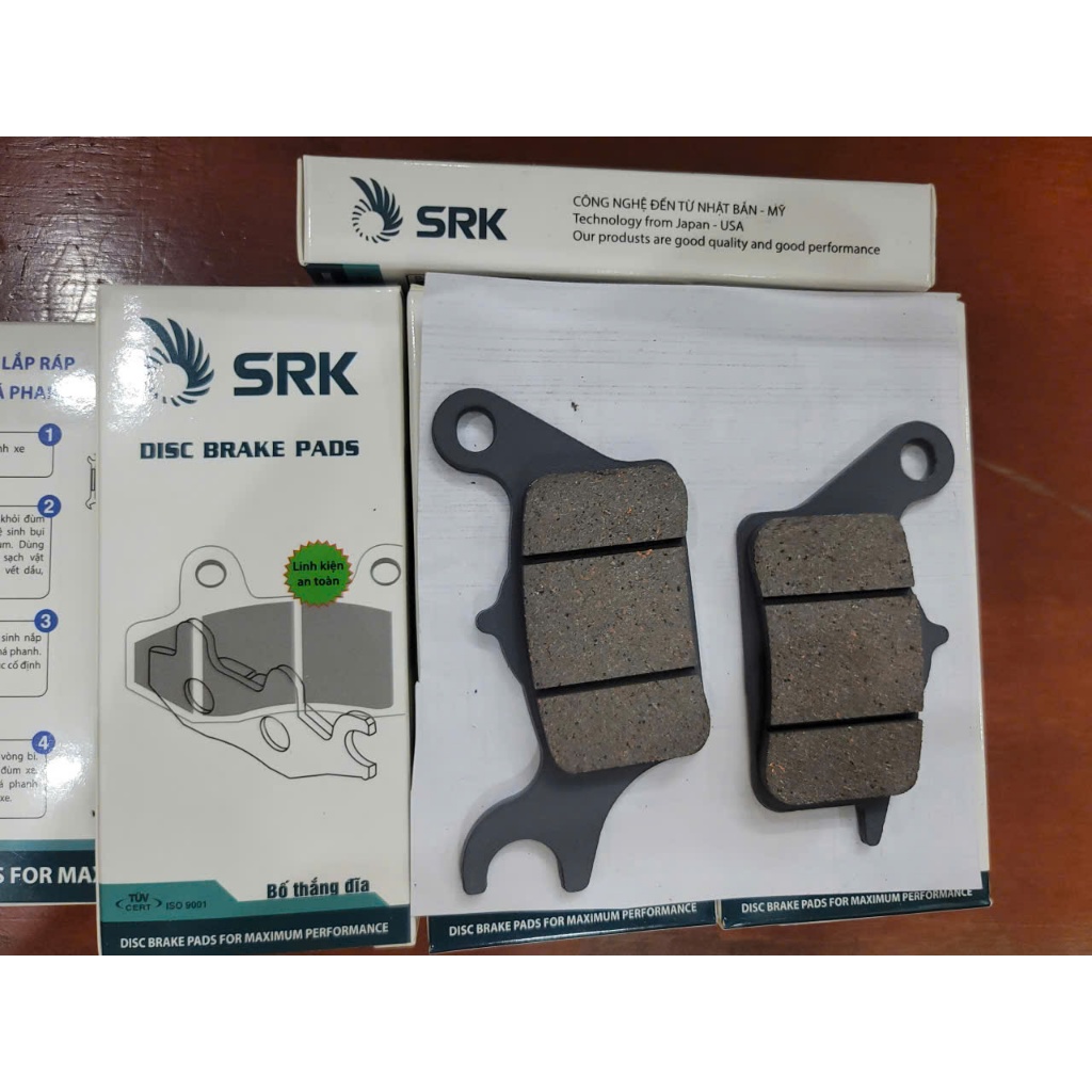 MÁ PHANH ĐĨA TRƯỚC SRK CHO XE AB Fi, LEAD 125.