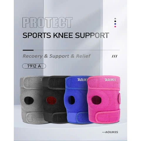 Đai quấn bảo vệ đầu gối thể thao AOLIKES A-7912 thoáng khí, tránh trệch khớp