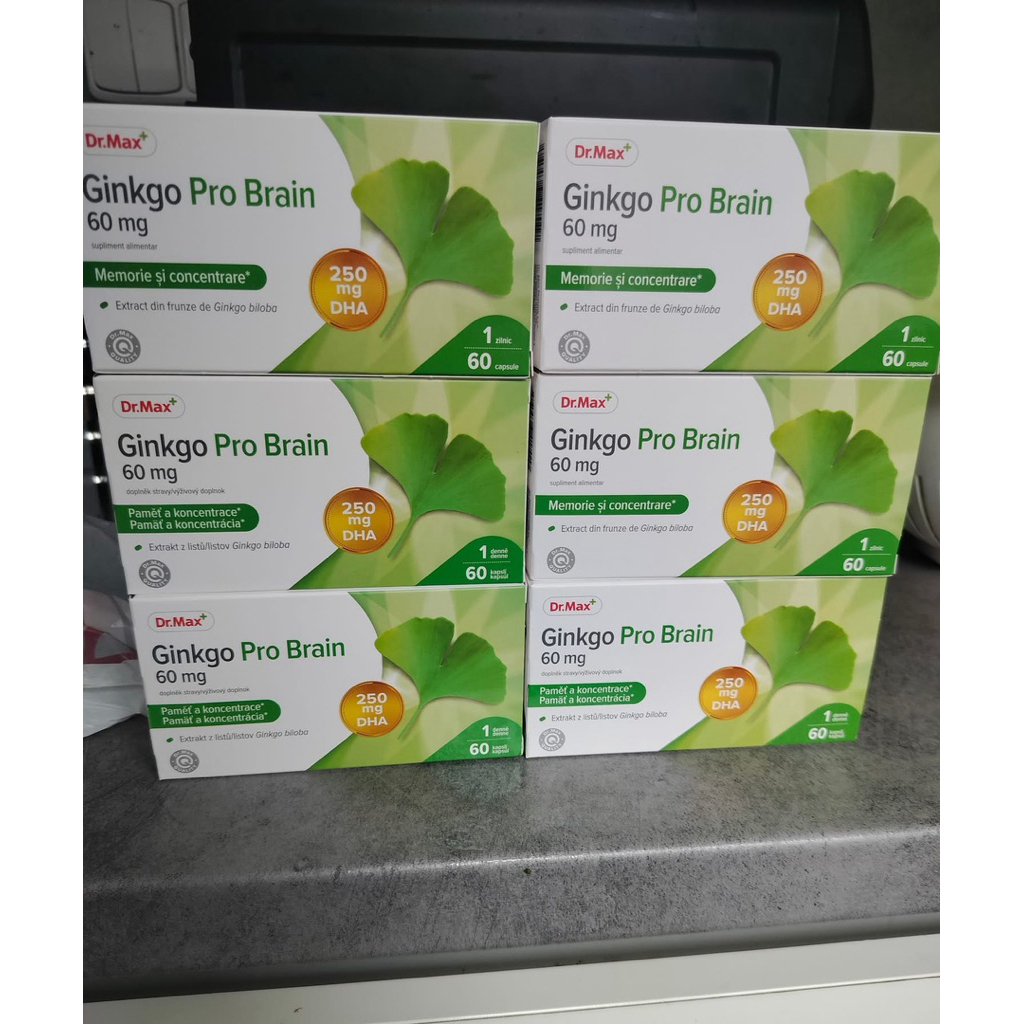 Ginkgo Pro Brain 60 mg 60 viên của Dr Max Cộng hoà séc.