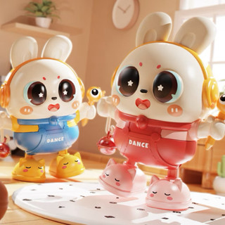 Đồ chơi Thỏ Lắc Lư Nhảy Múa Cho Trẻ Tập Đi Đồ Chơi Tương Tác Có Đèn - Có Nhạc Khiêu Vũ Cho Bé 