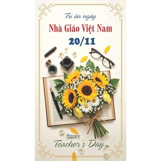 Set 10 Thiệp 20/11 đẹp