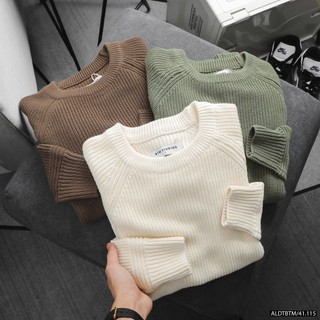  Áo Len Nam Dài Tay Essential NX02 BTM Form Slim-Fit Chất len tăm mềm mại ấm Hàng VNXK - Tuantustore 