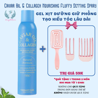  Xịt giữ nếp tóc  VERDANT PARK 200ml tạo kiểu lâu bết giữ nếp luôn mềm mại dưỡng tóc và ngừa hư tổn 