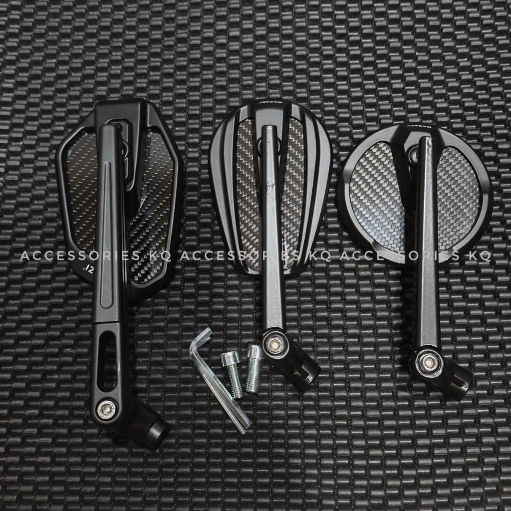 Gương Magazi vân carbon lắp được nhiều dòng xe