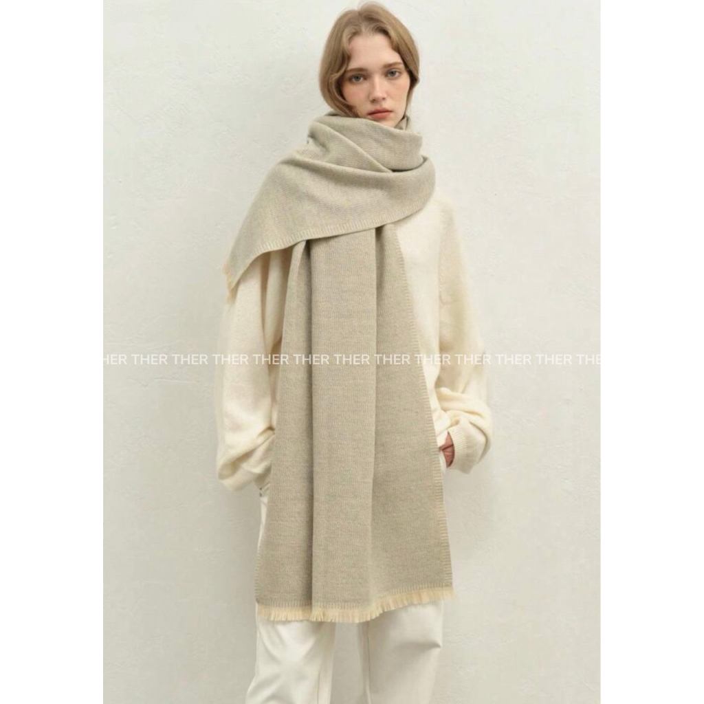 [KT26] Khăn quàng mùa đông cao cấp bản rộng siêu ấm