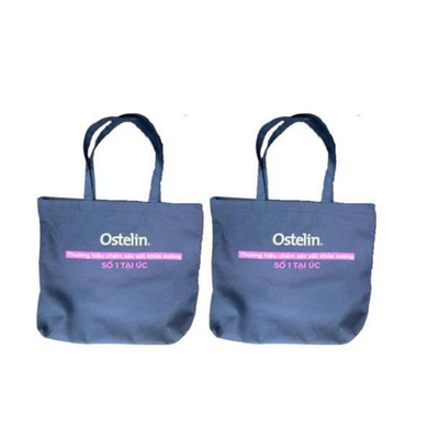 ( Quà tặng không bán ) Bộ 2 Túi tote Ostellin