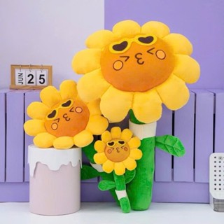Gấu bông hoa hướng dương hottrend hàng loại 1 đủ size 35-60-90cm