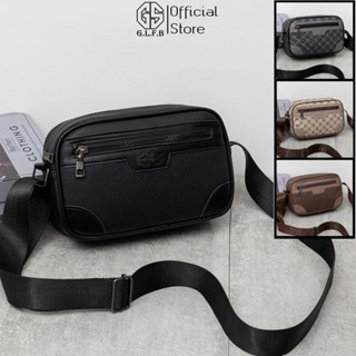  Túi đeo chéo GUSAN cao cấp GS.639.09 Da họa tiết sang trọng dây lụa dầy dặn móc khóa hợp kim. 