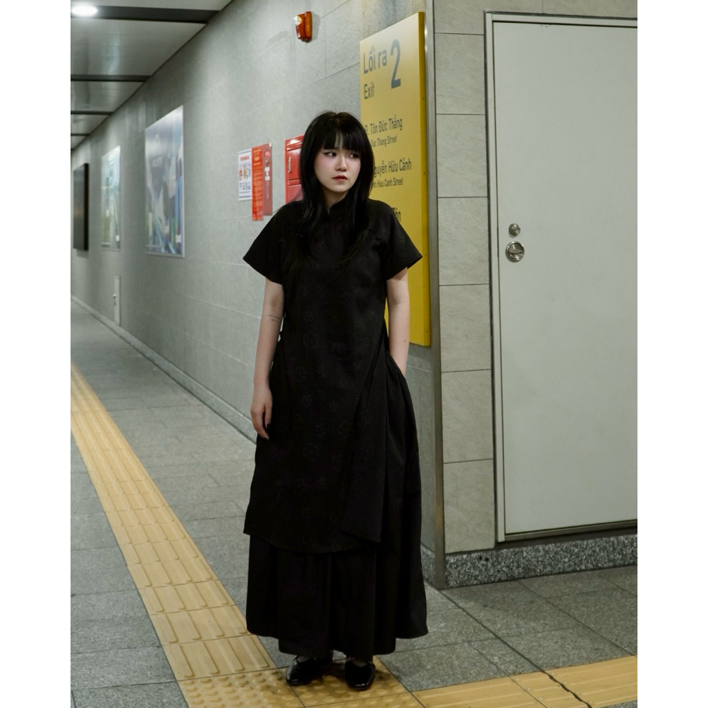 [ SSSTUDIO] Áo dài cách tân, áo dài đen, áo dài hoa mai - Tết 2026