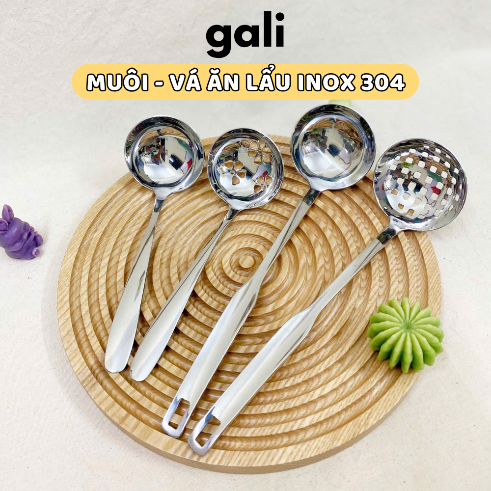 Muôi múc canh INOX 304 (Vá múc canh, ăn lẩu) Môi múc canh cao cấp,sang trọng  Châu Âu | GaliHomecook