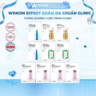  Combo 10 Mặt Nạ Dưỡng Da Chuyên Sâu MIX WonJin Effect Mask 30g x10  KOL   EF  