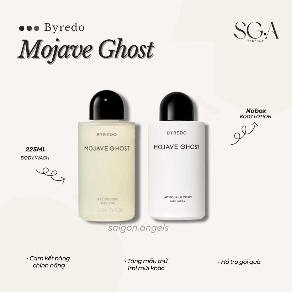 Byredo • La Tulipe, Blanche,.. • Bodywash , Bodylotion 225ml