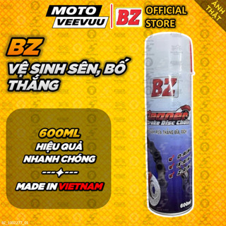   MTVV  Chai Xịt Vệ Sinh Sên  Rửa Sên  Rửa Đĩa Thắng BZ Brake Chain Cleaner 600ml <END> 