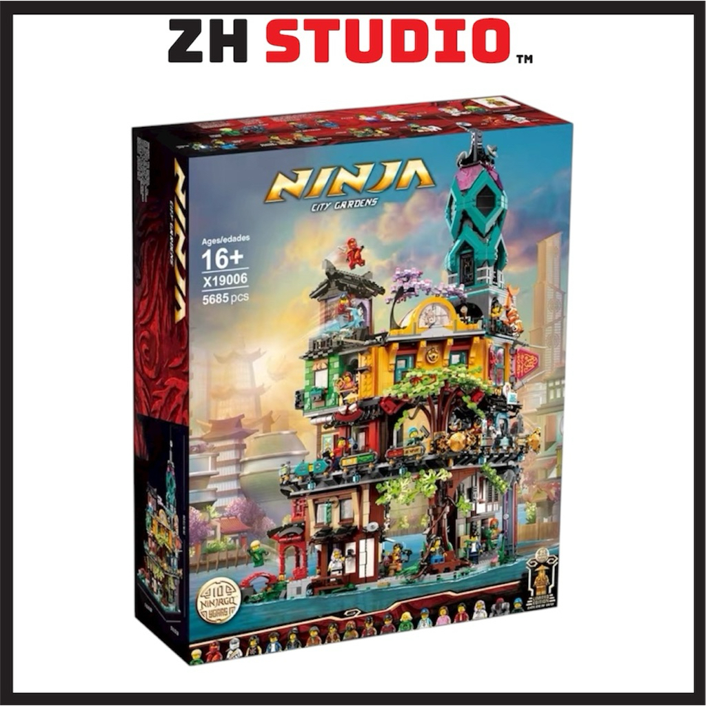 Đồ Chơi Lắp Ráp Ninjago City Garden 71741
