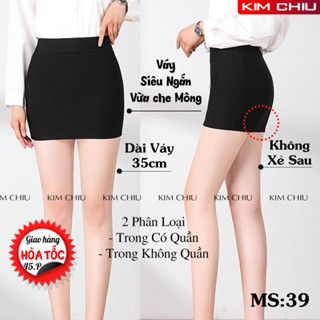  Chân váy ôm công sở Kim Chiu vải Tuyết Mưa cao cấp có túi chéo 2 bên không xẻ tà form chuẩn tôn dáng không xù lông 