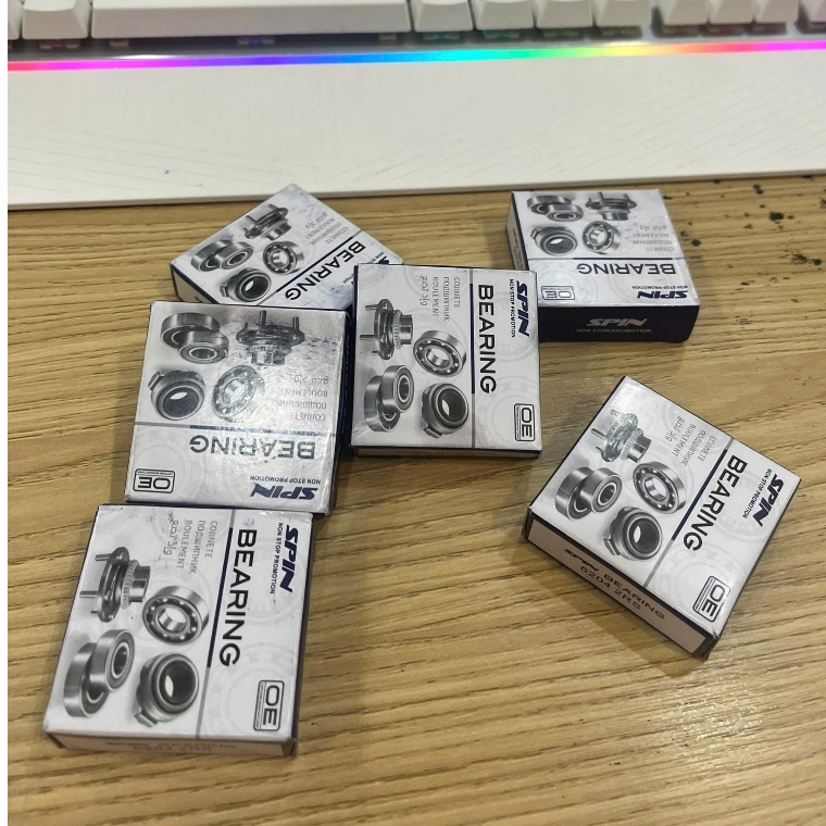 Bạc đạn Vòng bi bánh xe nâng, bạc đạn bánh xe đẩy hàng 6204