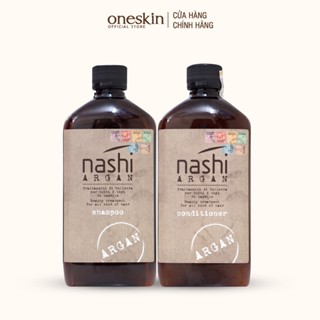  Dầu gội xả phục hồi hư tổn Nashi Argan 500ML 