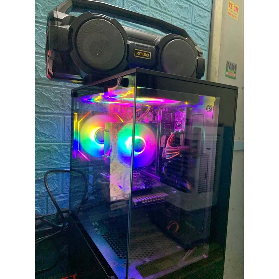 Bộ Máy Tính Bàn H610 I3 12100 ram drr4 4gb 8gb 16gb vỏ văn phòng