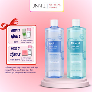  Nước tẩy trang Nature Republic Cleansing Water tẩy trang mắt môi trang điểm da dầu mụn da nhạy cảm da khô 500ml Jnn2 