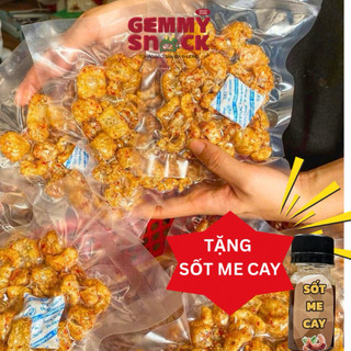 Tóp Mỡ Giòn Mắm Tỏi Ớt Cháy 200gram – Snack Ăn Vặt Giòn Rụm, Ngon - Túi chân không, Tăng sốt chấm me
