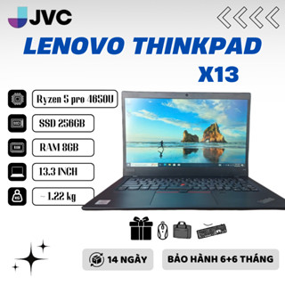 Laptop Giá Rẻ Lenovo ThinkPad x13 Ryzen 5 pro 4650U Ram 8GB SSD 256GB