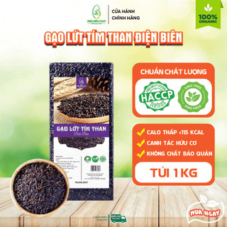  Gạo Lứt Tím Than Điện Biên 1kg 