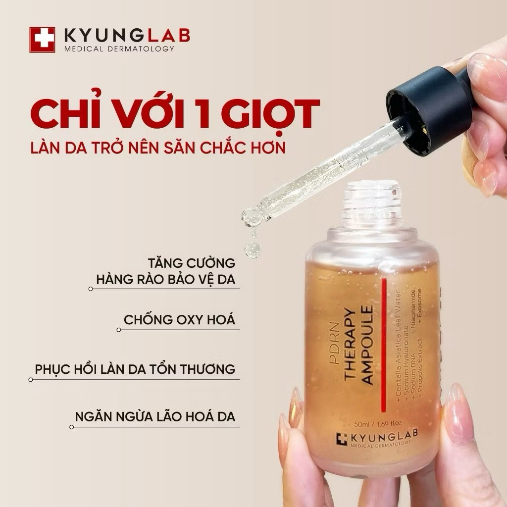 Serum chống lão hoá phục hồi da KyungLab PDRN Therapy Ampoule 50ml