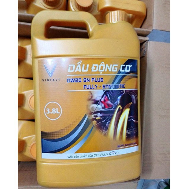 Dầu động cơ Vinfast Fadil 0w20 SN PLUS Fully - Synthetic