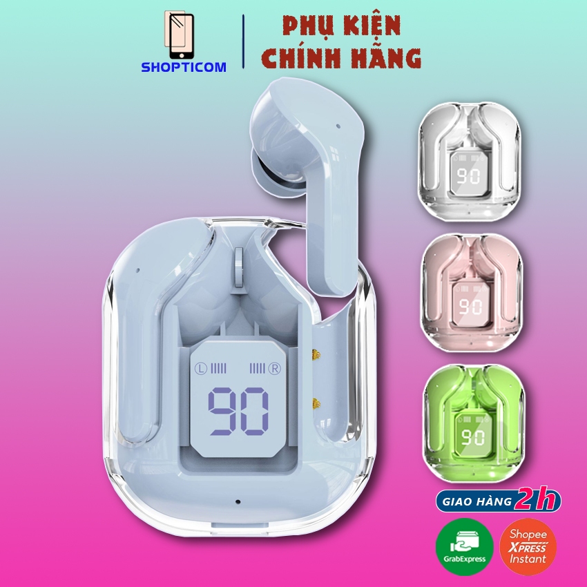 Tai nghe bluetooth không dây gaming KY8 Pro S P cảm ứng có mic phone điện thoại