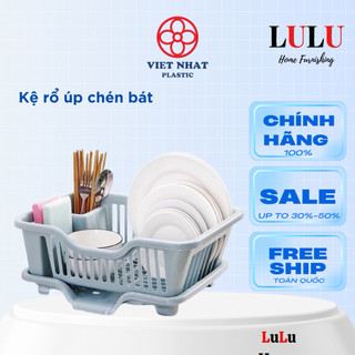 Kệ rổ úp chén bát nhiều ngăn đa năng có khay để đũa muỗng thông minh mẫu mới - Khay úp chén dĩa bát có lối thoát nước 