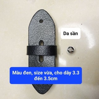 Đai, đỉa da để lắp vào mặt thắt lưng da thật
