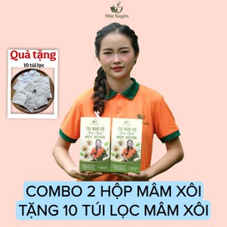  Trà túi lọc lá mâm xôi rừng Mộc Xuyên hỗ trợ thông vòi,dày niêm mạc ,ivf,iui 