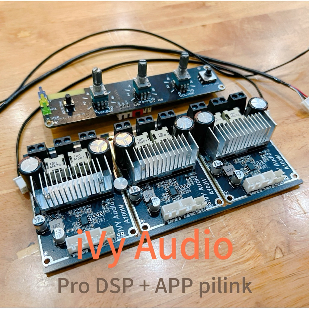 [SIÊU PHẨM] Mạch iVy APP250 V2 Bluetooth 5.4 có APP, iVy APP 2x50w/1x100w, Chip TPA3116D2