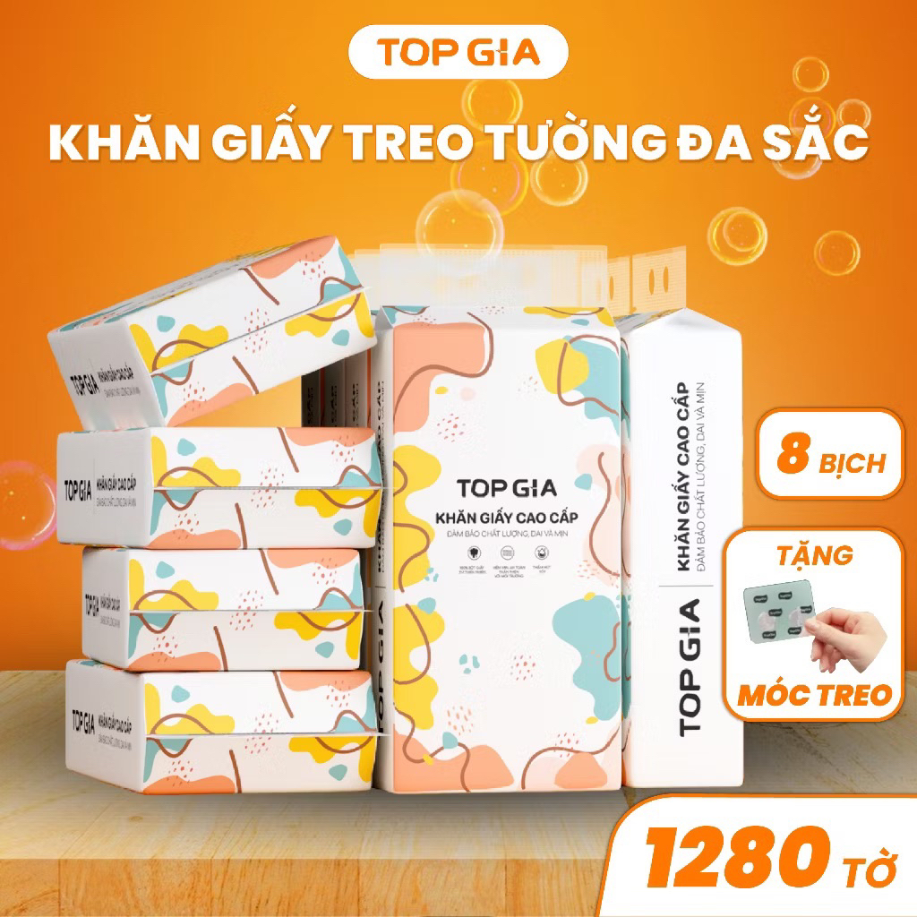 Khăn rút topgia 1280 tờ.