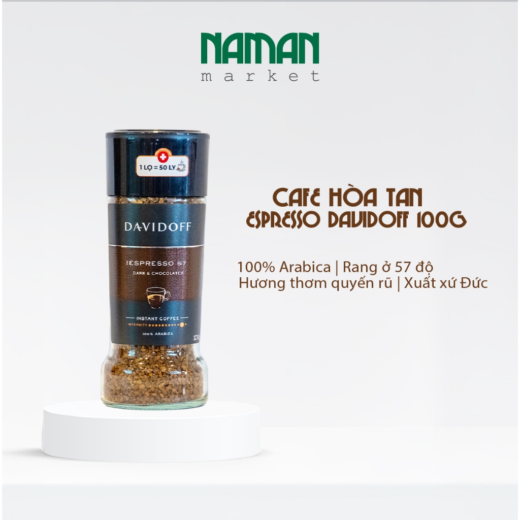 Cà Phê Đen Davidoff Espresso 100g - Nam An Market