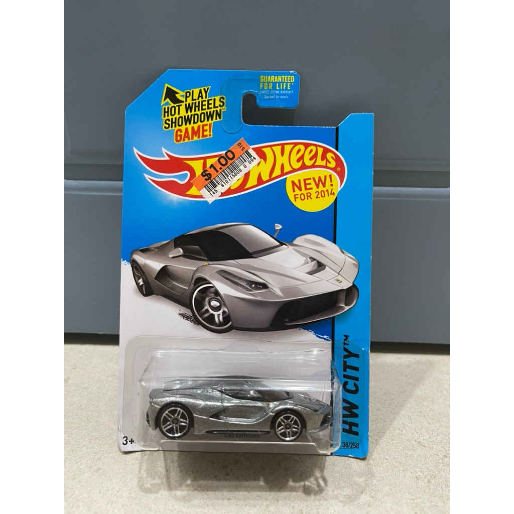Xe mô hình đồ chơi Hotwheels 1:64 - LAFERRARI (card và blister như hình)