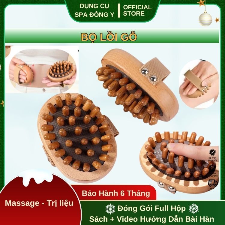 Lược Massage Bàn Chải Đầu Gỗ Máy Mát Xa Kinh Tuyến Lược Chống Tĩnh Điện Da Đầu Con Bọ Lồi Gỗ