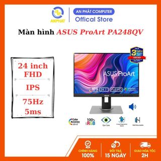  Màn Hình Đồ Họa ASUS ProArt PA248QV  24.1 inch - WUXGA - IPS - 75Hz - 5ms - VRR - Speaker - CalmanVERIFIED  