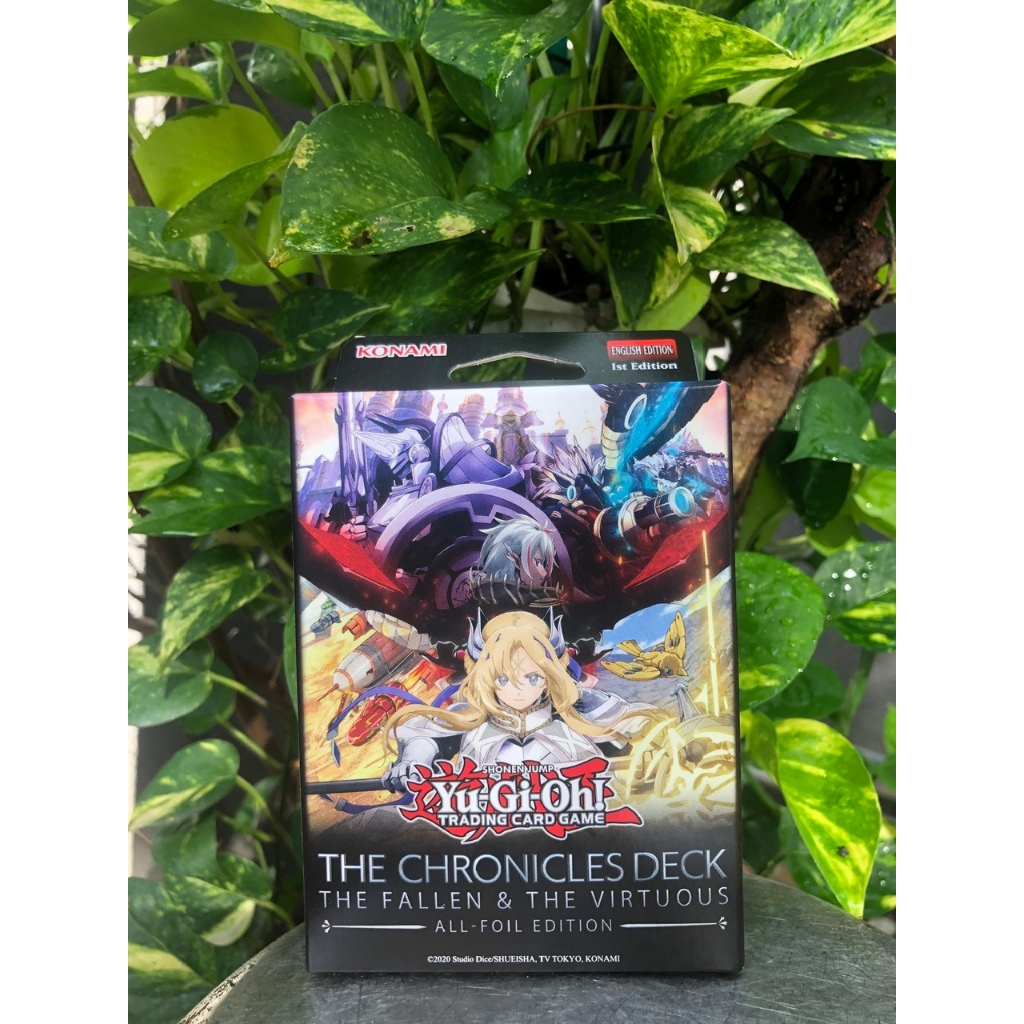 Bộ bài YuGiOh - Structure Deck: The Chronicles Deck: The Fallen & The Virtuous - TCG (UK)