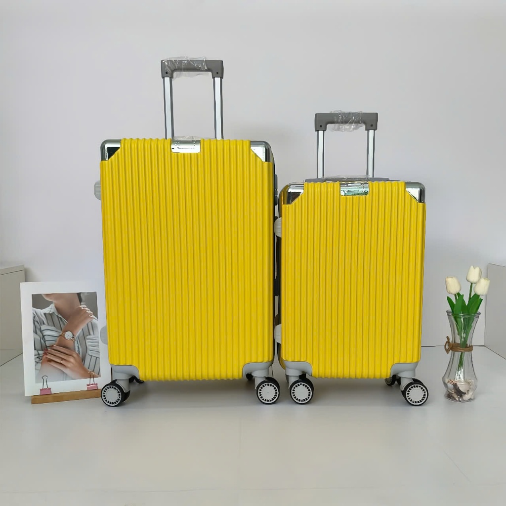 Vali kéo nhựa ABS có bo  góc chống va đập bể vỡ chắc chắn, vali size 20/24/28 inch-BL05