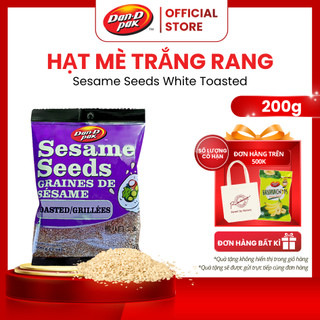 Hạt Mè Trắng Rang Dan D Pak I Sesame Seeds White Toasted I 200g