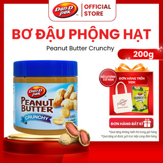 Bơ Đậu Phộng Dạng Hạt Dan D Pak I Peanut Butter Crunchy I 200g