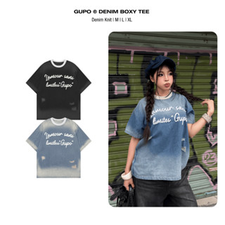   BST TẾT  Áo Thun Denim Wash Limitless Club GUPO Form Boxy Unisex Local Brand – ATJ01 