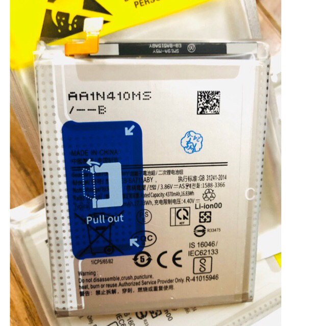pin cho samsung a71 A71 eb-ba715aby gb31241-2014 cap4500 cam kết zin mới