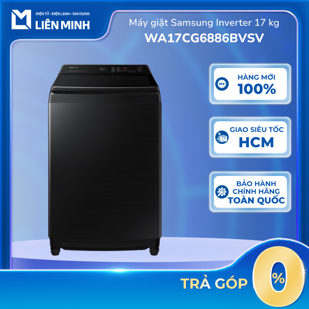 WA17CG6886BVSV / WA12CG5886BVSV / WA14CG5886BDSV - Máy Giặt Samsung Inverter [GIÁ MÁY]