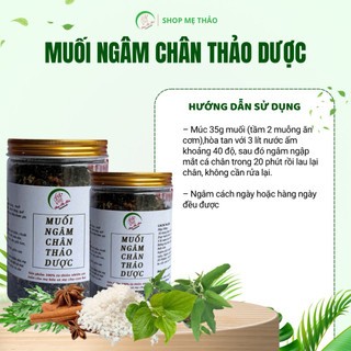 MUỐI NGÂM CHÂN THẢO DƯỢC