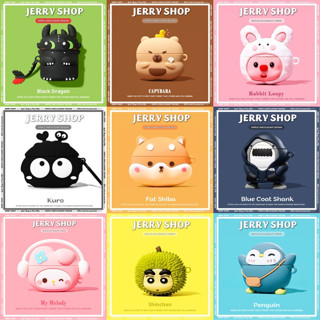  Vỏ đựng ốp CASE AIRPODS PRO 3 bảo vệ tai nghe không dây bluetooth airpods 1 2 3 4 Pro Pro2 Pro3 - Jerry Shop 