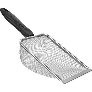 XẺNG VỆ SINH INOX CHO MÈO